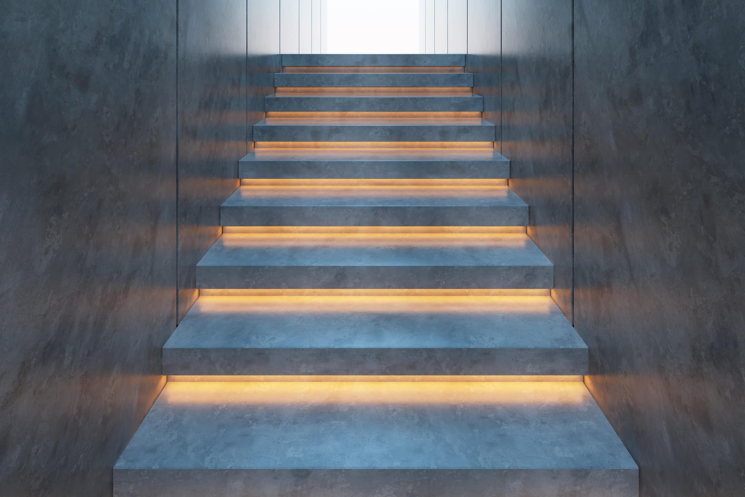 eclairage led escalier