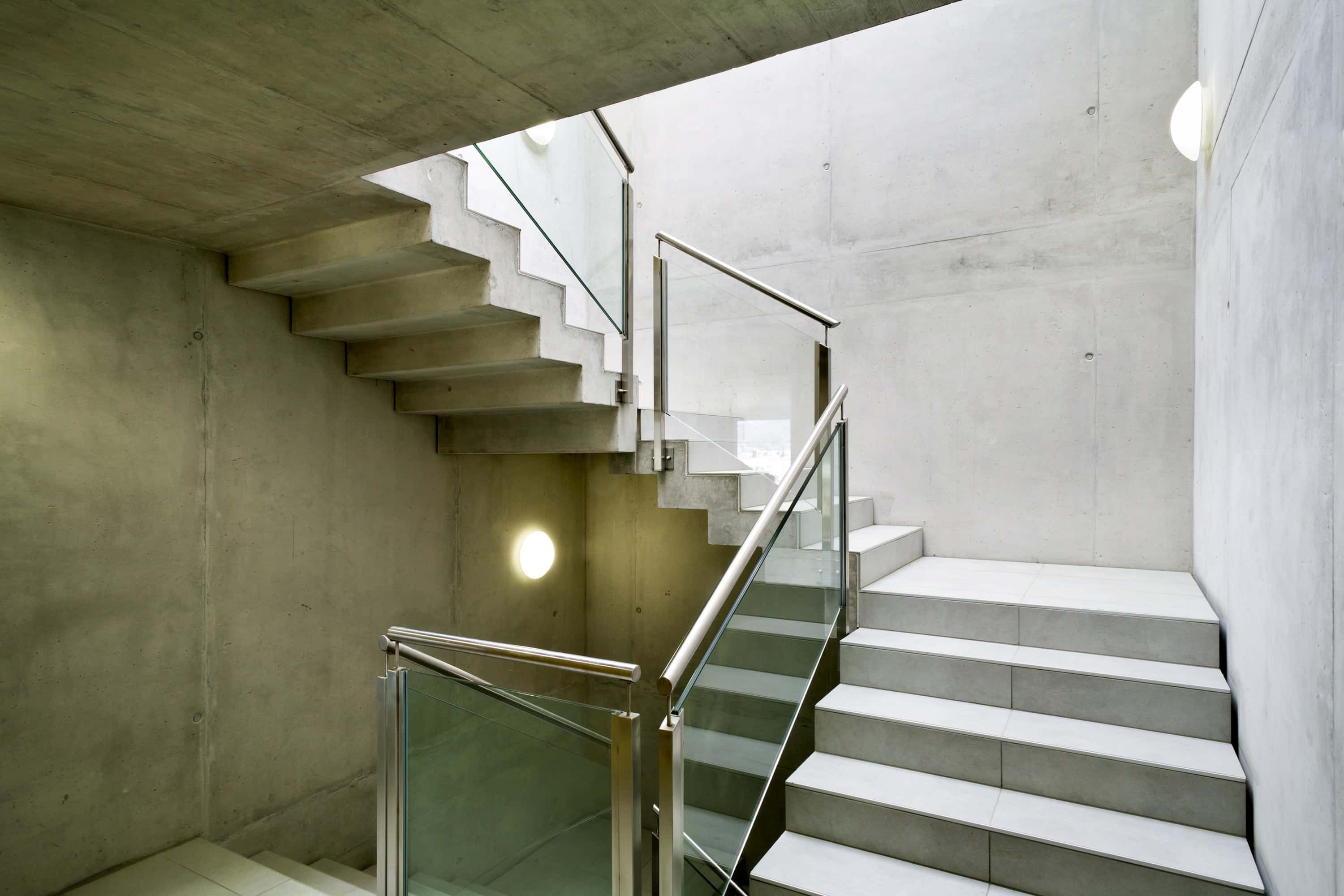 escalier beton
